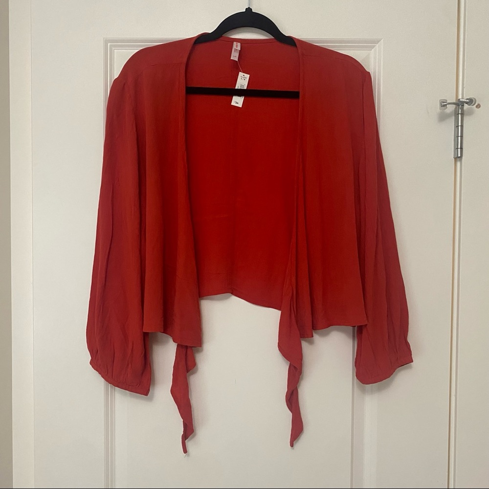 Joe Fresh Tied Crop Top NWT